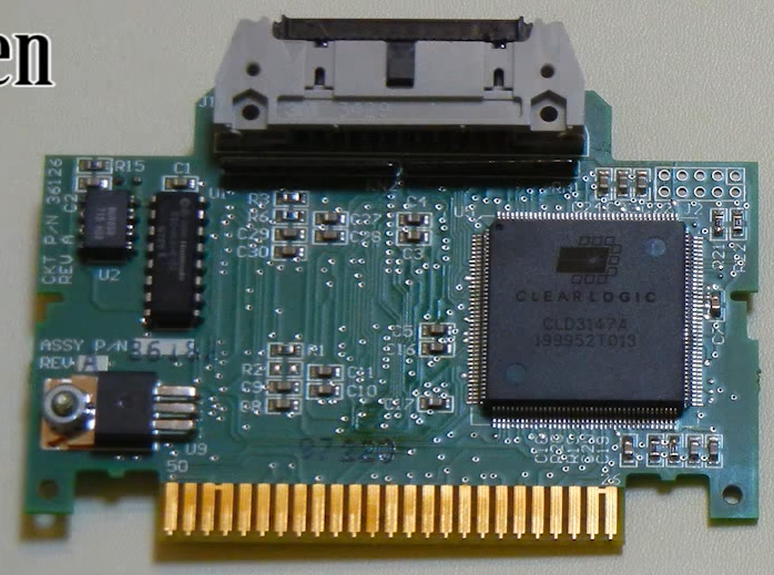 File:Nintendo 64 Test Cartridge-pcb back (alt).png