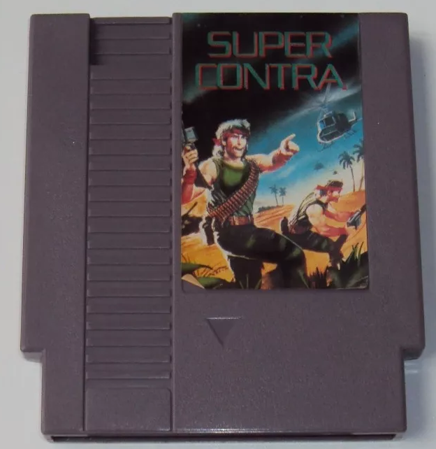 File:Super Contra BR cart front.png - No-Intro ~ Wiki